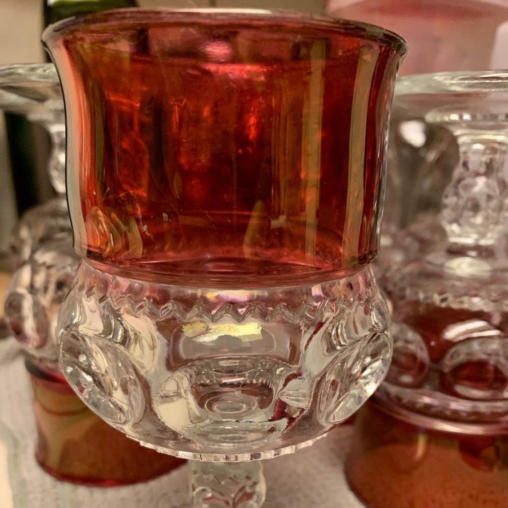 Kings Crown glassware